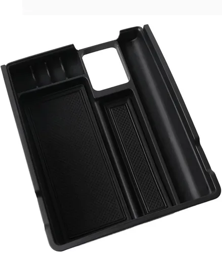 MadLoN Compatible con Nissan X-Trail T32 Rogue 2014-2020, organizador de consola central, organizador de consola de auto antideslizante, fácil de