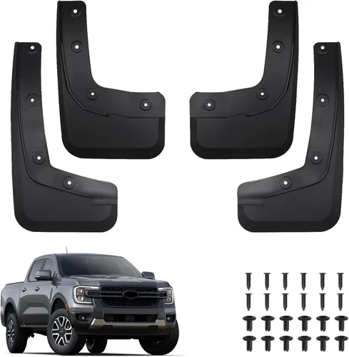 Miniatura 9 de Peleus Guardabarros mejorados para Mazda CX-30 2025 2024-2020, aletas antisalpicaduras aerodinámicas, juego de 4 guardabarros y aletas para Mazda