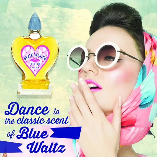 Miniatura 2 de Clubman Perfume de vals azul para mujer, 0.5 onzas, Perfume clásico, paquete de 3