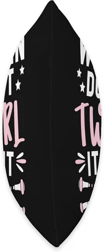 Miniatura 2 de When In Doubt Twirl It Baton Twirler Baton - Almohada giratoria
