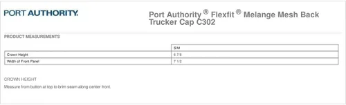 Miniatura 2 de Port Authority Gorra de camionero Flexfit Melange Mesh Back