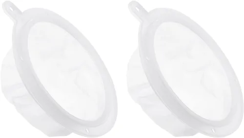 Miniatura 7 de PATIKIL Filtro de alimentos de 5.4 pulgadas de diámetro exterior, paquete de 2 filtros de malla de 100 filtros de malla fina para jugo, café