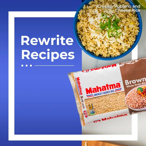 Miniatura 5 de Mahatma Arroz integral de grano entero, bolsa de arroz de 2 libras, arroz para estufa o microondas