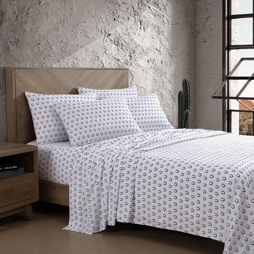 Miniatura 2 de Wrangler - Juego de sábanas tamaño Queen, ropa de cama ultrasuave y ligera, ligera para comodidad durante todo el año, bolsillos profundos, sábanas