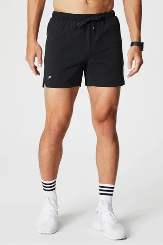 Miniatura 3 de Fabletics The One - Pantalón corto para hombre (sin forro), entrenamiento, natación, ligero, de secado rápido, bolsillo con cremallera, tejido Negro