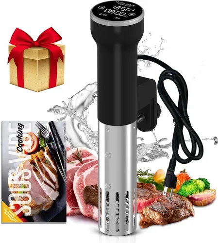 Miniatura 12 de Cocina Sous Vide, enfriador de vino, 1000 W, máquina Sous Vide para cocina, circulador de inmersión, kit de Sous Vide con bolsas de vacío, bomba