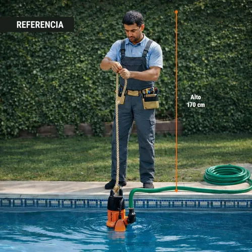 Miniatura 7 de TRUPER BOS-3/4LP Bombas de agua limpia sumergibles 3/4Hp (560 w)