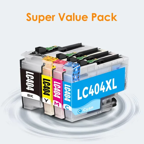Miniatura 8 de MFC-J1205W LC404 LC404XL - Cartuchos de tinta de repuesto compatibles para impresora Brother 404XL LC 404 para MFC-J1205W MFC-J1215W MFC J1205W