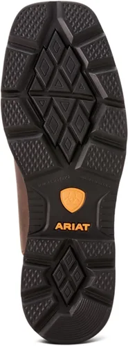 Miniatura 9 de ARIAT Botas de trabajo para hombre Groundbreaker de punta ancha y cuadrada