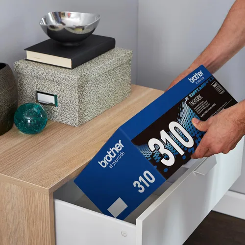 Miniatura 4 de Brother TN310 Cartucho de tóner de rendimiento estándar genuino, TN310BK, tóner negro de repuesto, rendimiento de páginas de hasta 2500 páginas