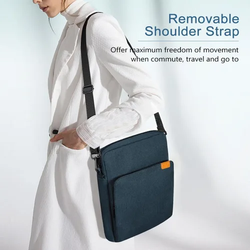 Miniatura 6 de TiMOVO Funda para laptop MacBook Neo de 13 pulgadas 2026 modelo A3404 con chip A18 Pro, funda de transporte con asa con correa para el hombro