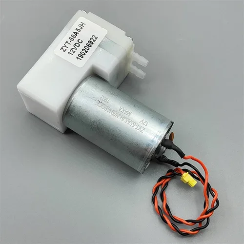 Miniatura 6 de DC12V 9LPM -70KPa Gran Flujo Pequeño 555 Motor Bomba de Aire de Vacío Pistón Bomba de Diafragma de Succión de Presión Negativa DIY Empaquetador