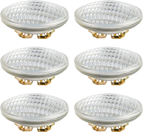 Miniatura 9 de SHUWDKAR PAR36 Bombilla LED de paisaje de 6 W, 12 V-36 V CC/CA, 3000 K, blanco cálido, 600 lm (equivalente a halógeno de 36 W), lámpara de 6W 3000K