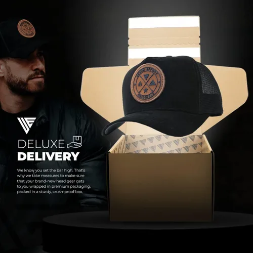 Miniatura 169 de Urban Effort Gorra trasera de malla, para hombres y mujeres, gorra de béisbol de 5 paneles, gran cierre a presión para caza y senderismo