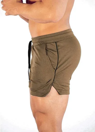 Miniatura 2 de EVERWORTH Pantalones cortos deportivos para hombre, pantalones cortos de entrenamiento para gimnasio, pantalones cortos casuales para correr