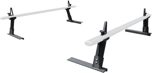 Miniatura 11 de MaxxHaul Estante Universal de Aluminio para Camión, Escalera, Madera, Tubería, Contratista - Capacidad de 500 lb, Altura Fija de 28" con Abrazaderas