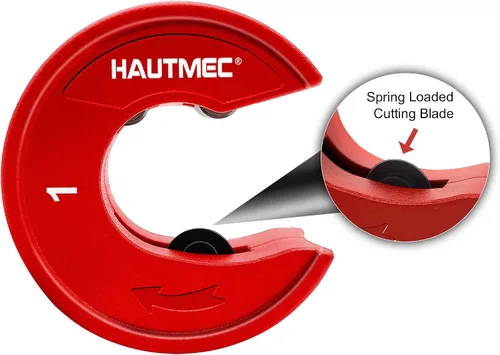 Miniatura 3 de HAUTMEC Pro Cortador Automático de Tubo de Cobre de 1 Pulgada - Capacidad Nominal Máxima del Tubo de 1 Pulgada (1-1/8 Pulg. Diámetro Exterior)