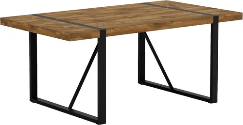 Miniatura 29 de Juego de mesa de comedor UELKS para 4, juego de mesa de cena para 4, mesa de cocina de 55'' y sillas de gamuza con tela de napa, juego de 4, juego