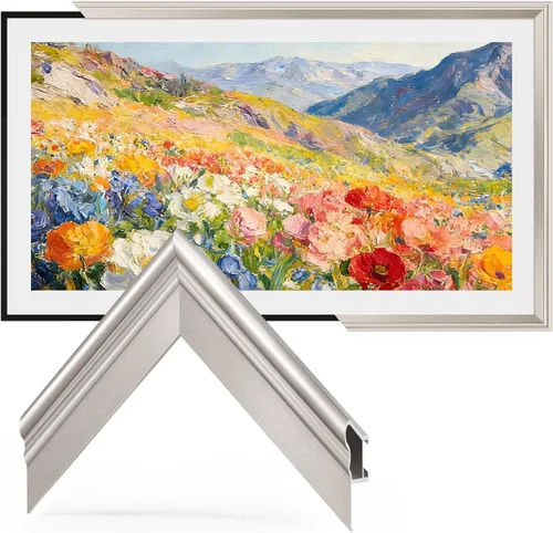 Miniatura 7 de Aleación de chip de color de muestra de oro cobrizo, marco de TV bisel de aleación Deco solo para televisores Samsung The Frame, compatible
