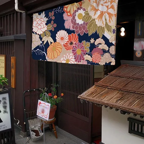 Miniatura 11 de Konsilsa Cortina japonesa Noren, letrero de restaurante japonés de sushi, decoración de puerta, cortina para restaurante, sushi, decoración del G