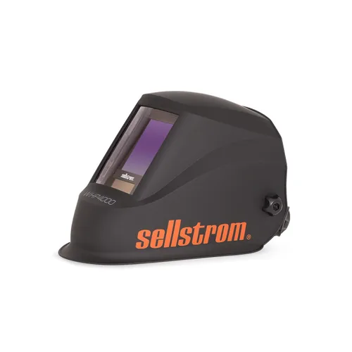 Sellstrom Ligero, diseño ergonómico, nailon, tecnología de lente azul extragrande, comodidad durante todo el día, excelente claridad óptica, casco