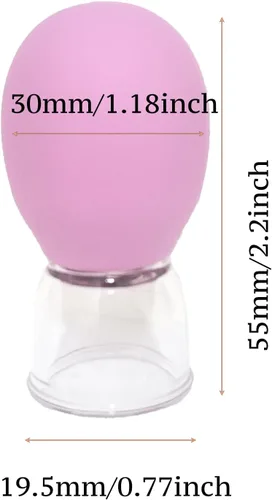 Miniatura 3 de Jesakmie Corrector de pezón rosa para pezones planos invertidos para lactancia materna madre o mujeres taza de vacío