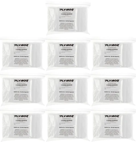 Miniatura 4 de plymor 4" x 4," 4 mil Heavy Duty Plástico Reclosable Bolsas de cierre