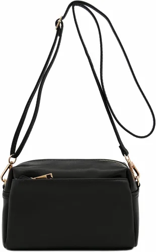 Miniatura 57 de FashionPuzzle Triple Zip Small Crossbody Bag