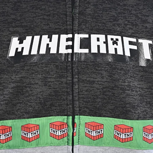 Miniatura 3 de Minecraft Sudadera con capucha para niñosniños, Verde