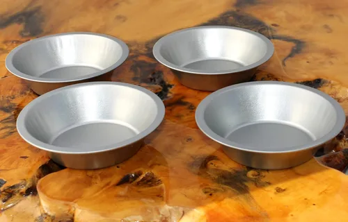 Miniatura 2 de Moldes de hojalata de tamaño pequeño, tamaño personal, moldes para hornear pasteles de acero estañado, tamaño de porción, moldes para hornear