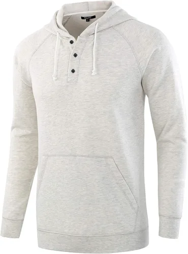 Miniatura 3 de Henley - Sudadera de punto con capucha para hombre