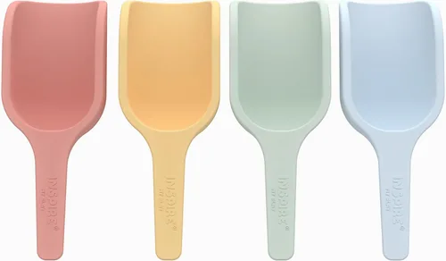 Miniatura 11 de Inspire My Play - 4 mini cucharas de silicona - Perfecto para bandeja de juego sensorial - Accesorios para contenedores sensoriales - Suministros