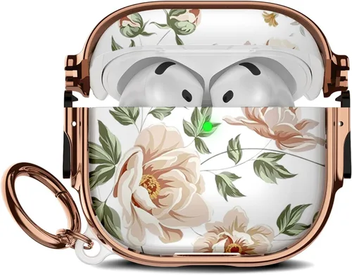 Miniatura 80 de Maxjoy para Funda Linda de AirPods 2 (2019) con Bloqueo de Seguridad, Compatible con Funda de AirPod de 2ª Generación de Mármol para Mujeres