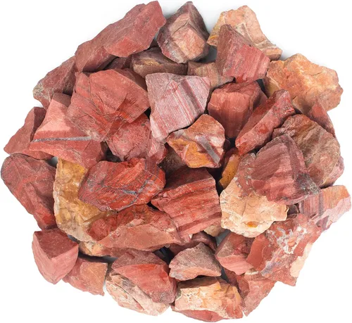 Crocon Jaspe Noreena de 1 libra de piedra natural áspera a granel piedra natural cruda para pulir cabbing, gema de pulido, minería, equilibrio de