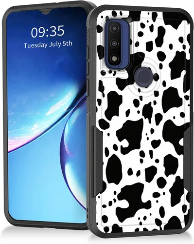 Miniatura 22 de Para Moto G Power 2022 – Funda protectora resistente de doble capa de policarbonato duro híbrido de goma suave a prueba de golpes – Ciervo