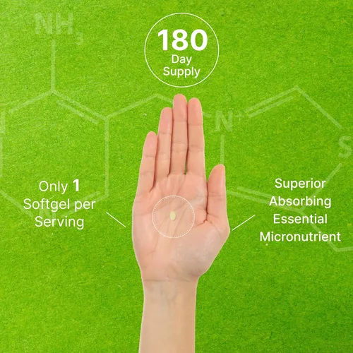 Miniatura 5 de DEAL SUPPLEMENT Suplemento de vitamina K2 de 600 mcg, 180 cápsulas blandas de aceite de coco Formas MK-7 y MK-4 de alta absorción de espectro