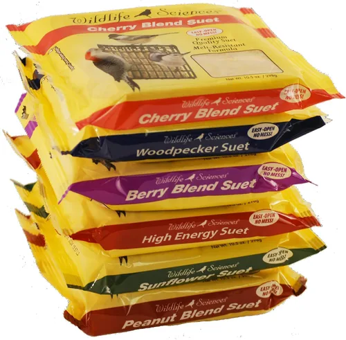 Miniatura 8 de Wildlife Sciences Surtido de pastel de sebo de 4 sabores 10.5 onzas para aves silvestres (paquete de 4) multicolor
