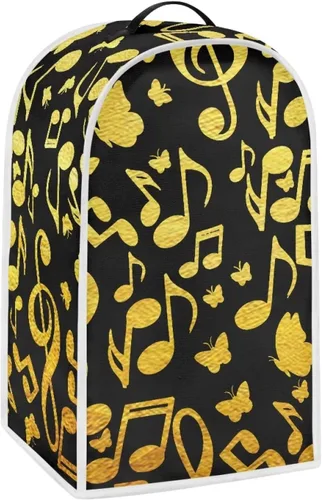 Miniatura 26 de doginthehole Cubierta antipolvo para licuadora de gatos negros, cubierta para electrodomésticos, resistente al polvo, con mango superior