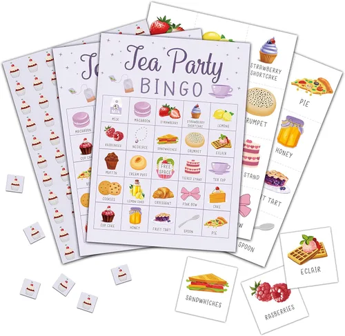 Miniatura 7 de Cartas de bingo para boda, juego de despedida de soltera para 24 jugadores, juegos de fiesta de boda/despedida de soltera para actividades