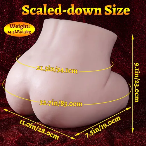 Miniatura 6 de HIPGAGA Muñeca sexual masculina masturbador realista de bolsillo juguetes para adultos, 14 libras de tamaño completo, muñecas sexuales