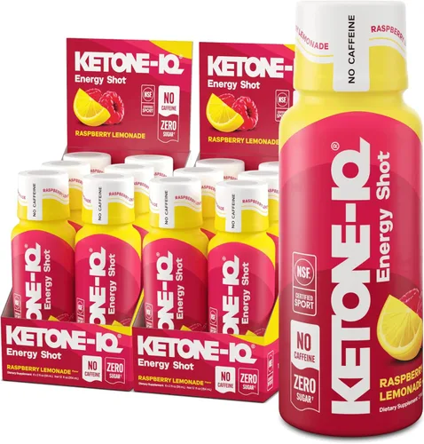 Miniatura 11 de Ketone-IQ Shots de Energía de Cetonas Exógenas Sin Cafeína - Paquete de 24 Bebidas Energéticas Sin Cafeína con 10g de Cetonas - Sin Azúcar, Sin Sal