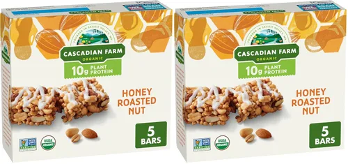 Miniatura 10 de Cascadian Farm Barras de Granola Masticables Orgánicas con Chispas de Chocolate, 6 Barras, 7.4 oz