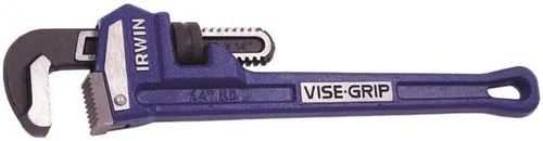 Miniatura 6 de IRWIN Tools VISE-GRIP - Llave para tubos, hierro fundido, mandíbula de 2 pulgadas, longitud de 12 pulgadas (274106), azul