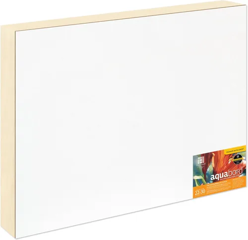 Miniatura 27 de Ampersand Art Supply Aquabord - Panel de pintura de acuarela, superficie altamente absorbente para acuarela, gouache y caseína de 8 x 8 pulgadas