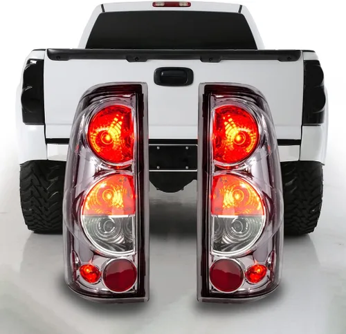 Miniatura 10 de CPW Luces traseras compatibles con Chevy Silverado 1500/2500 (1999-2006)/Silverado 3500 (2001-2006)/2007 Classic/GMC Sierra 1500/2500 Lente ahumada