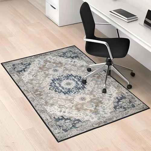 Miniatura 8 de Tapete para silla de oficina para suelo de madera dura, 36 x 48 pulgadas, tapete resistente para silla de escritorio para madera dura, protector