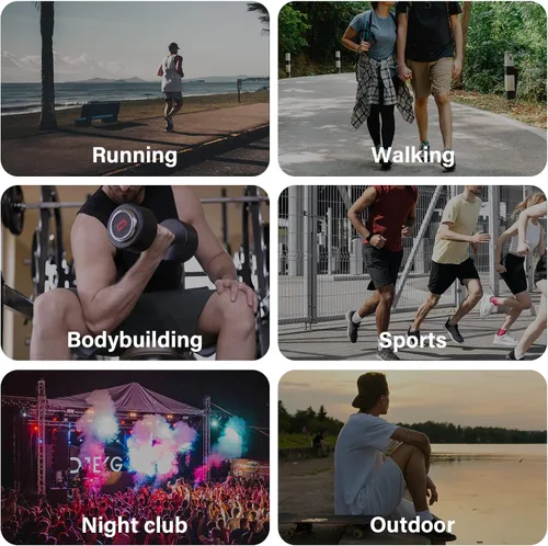 Miniatura 7 de Akkad Kuti Pantalones cortos reflectantes para hombre, pantalones cortos con cordón para correr y correr con luces fluorescentes