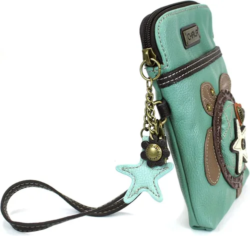 Miniatura 4 de Chala - Bolsa cruzada de piel sintética multicolor con correa ajustable para teléfono celular