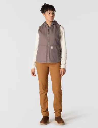 Miniatura 3 de Carhartt Chaleco con capucha de pato lavado para mujer