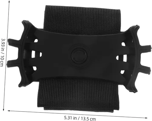 Miniatura 3 de Soporte de teléfono para correr, banda de brazo giratoria de 360 grados, ajustable, para deportes al aire libre, caminar, senderismo, ciclismo